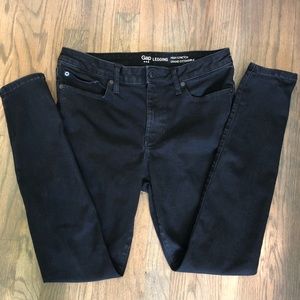 GAP Black Jean Legging Size 12